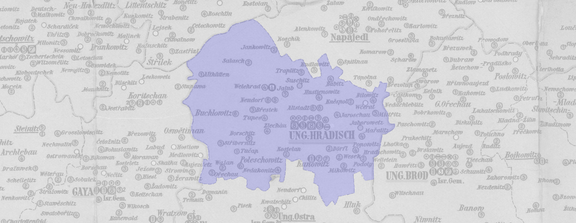 Ungarisch Hradisch-Region