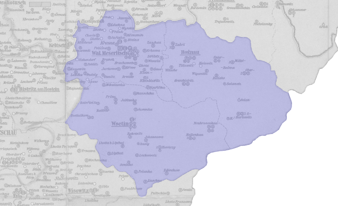 Wal. Meseritsch-Region